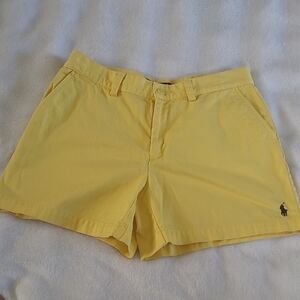 Ralph Lauren Yellow Women's Bermudas Size 4